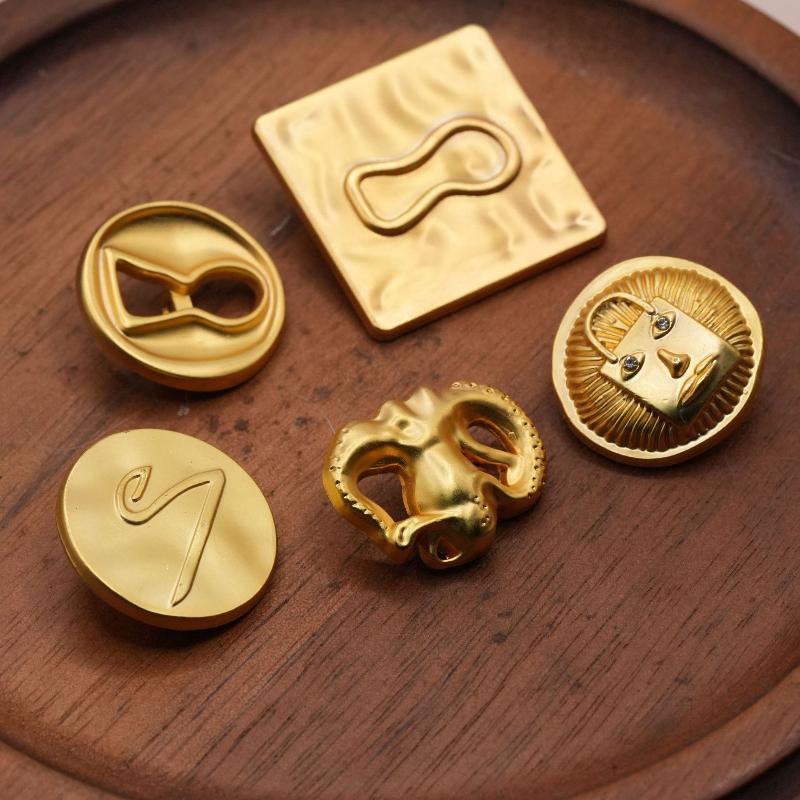 Vintage Metal Button Heart Sha - Craft Embellishments review and price