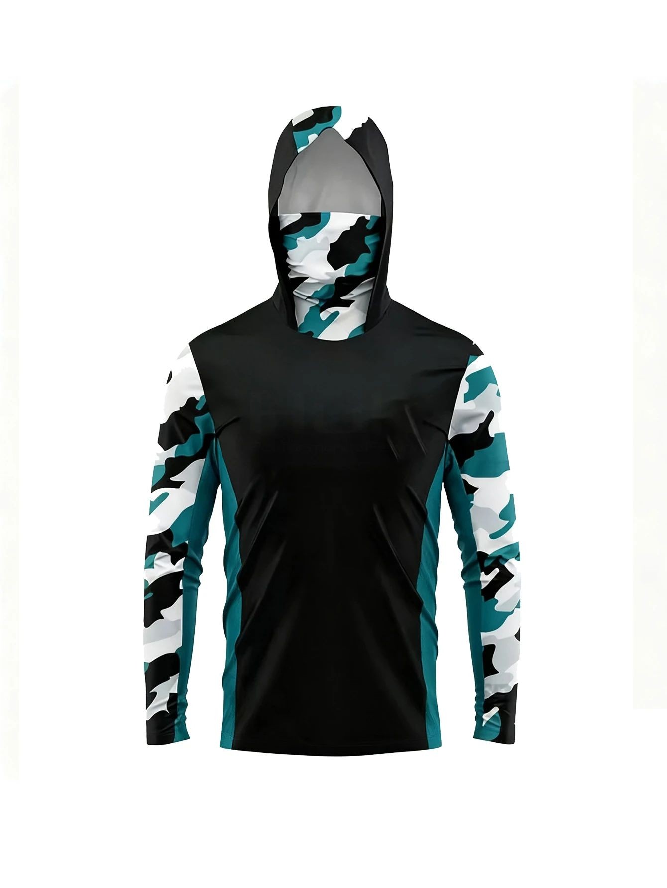 Outdoor Men Fishing Hooded Shi - Embellish Knit review and price