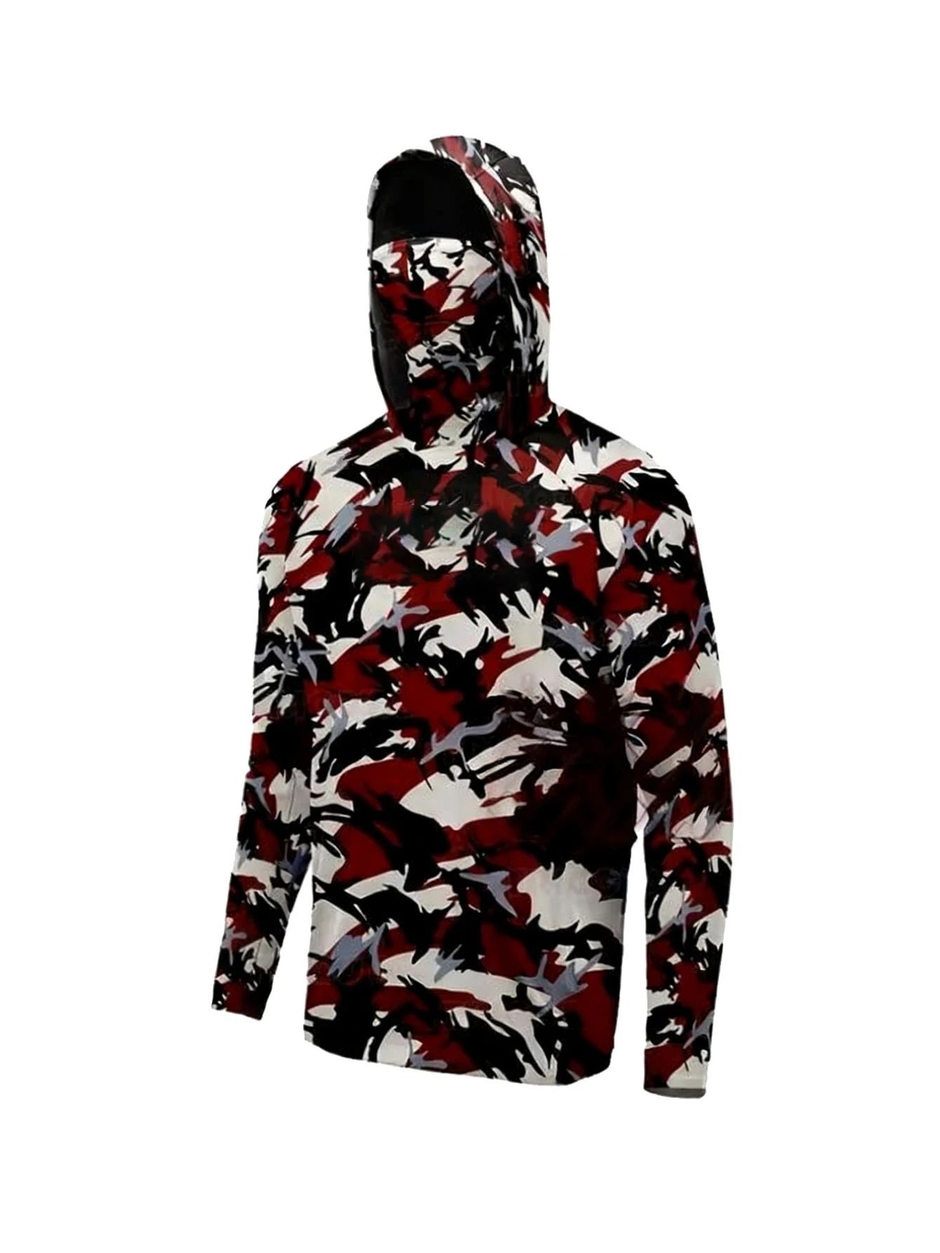 Outdoor Men Fishing Hooded Shi - Embellish Knit review and price