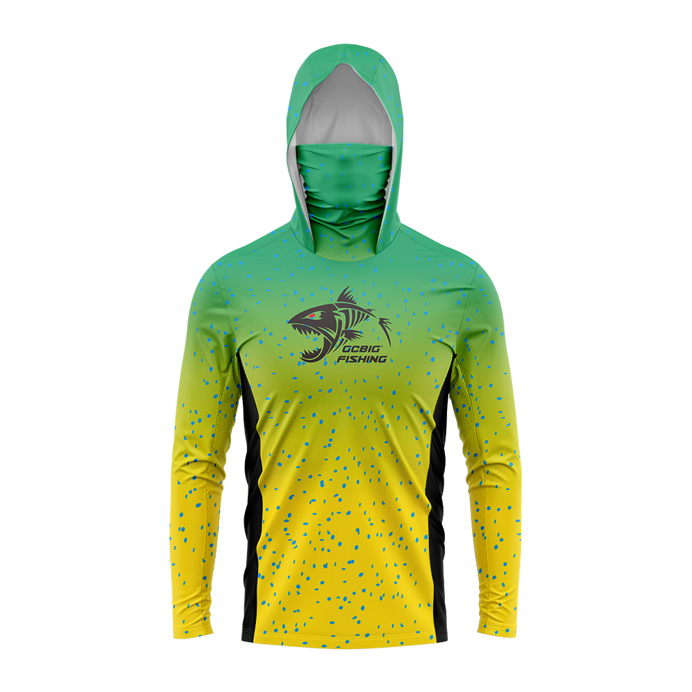 UPF50+ Hooded Fishing Shirt Bu - Embellish Knit review and price
