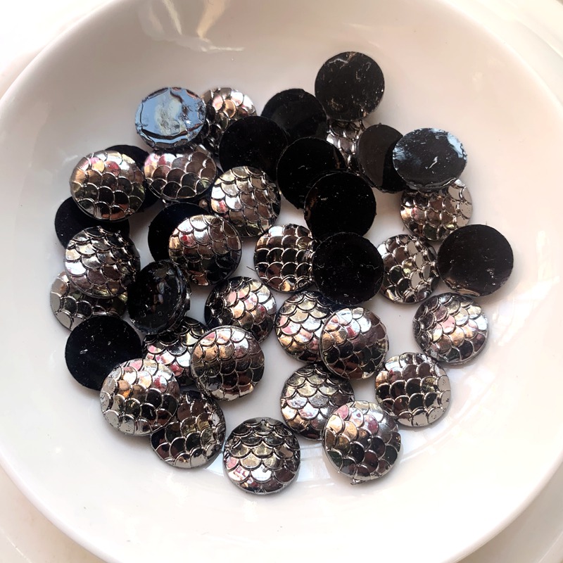 80PCS 12mm black metal Colors  - Embellishment Glue Craft review and price