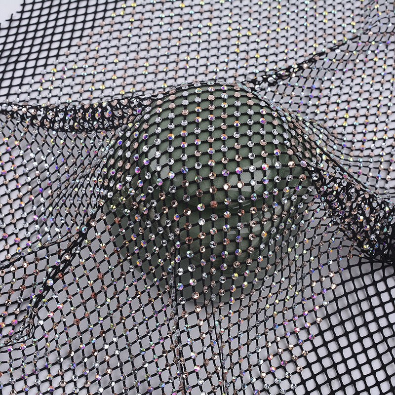 50x120cm Sewing Rhinestones Me - Crystal Mesh Fabric review and price