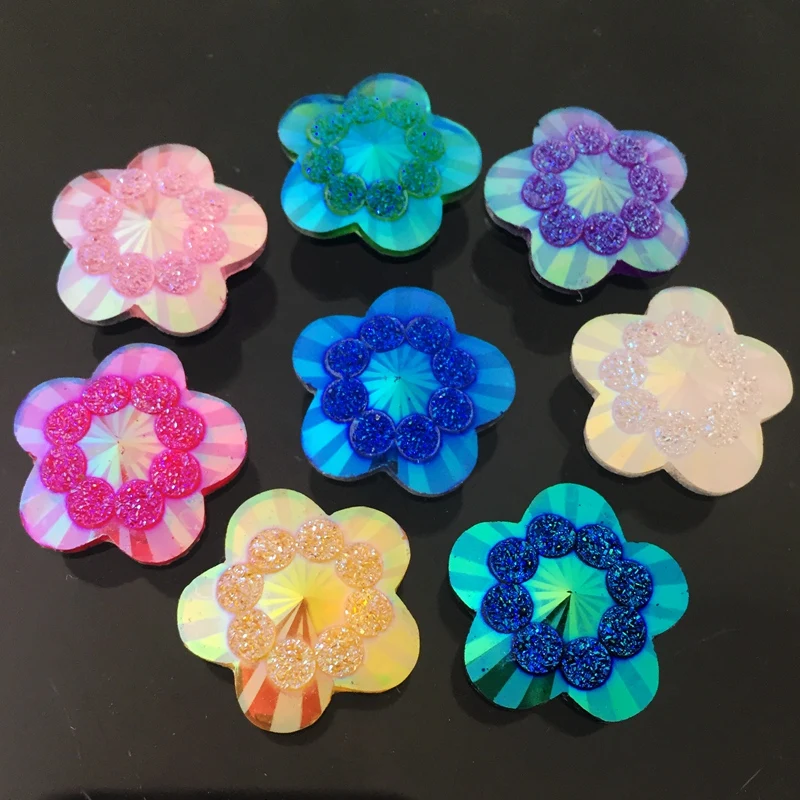 20pcs 20mm ab mixed color flow - Embellishment Glue Craft review and price