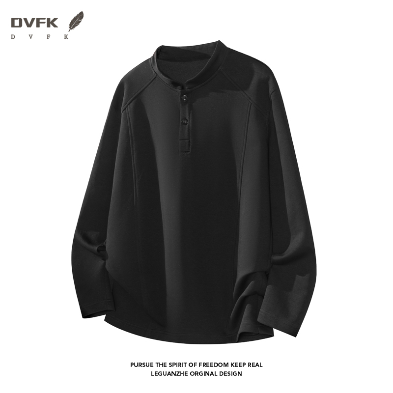 Men Raglan Sleeve Henley Long  - Embellish Knit review and price