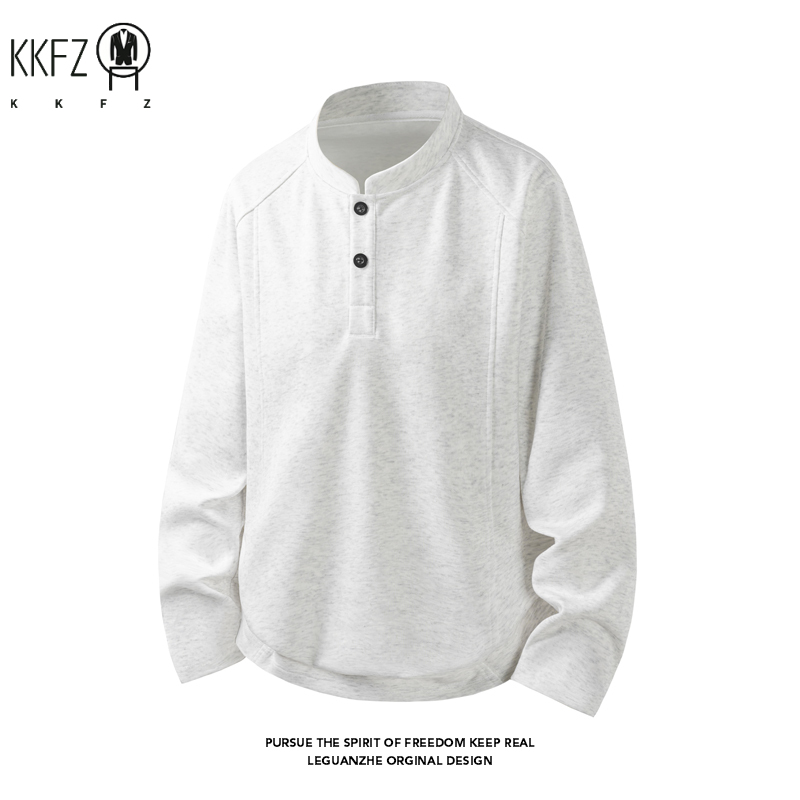 Male Raglan Sleeve Henley Pull - Embellish Knit review and price