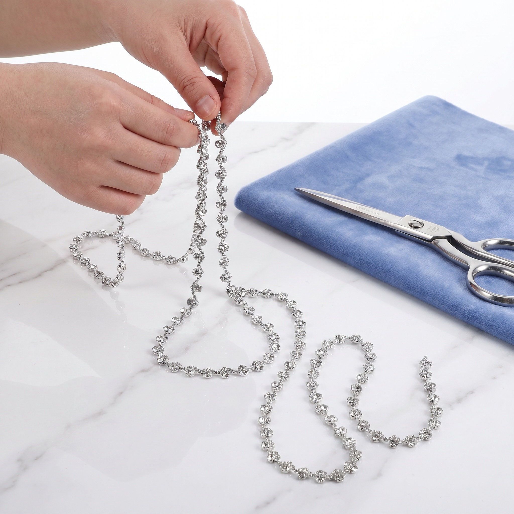 Rhinestone Chain Trim Crystal  - Sew On Rhinestone review and price