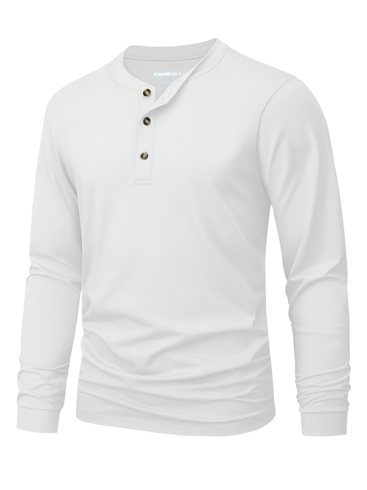 Men's Henley T-Shirt Simple So - Embellish Knit review and price