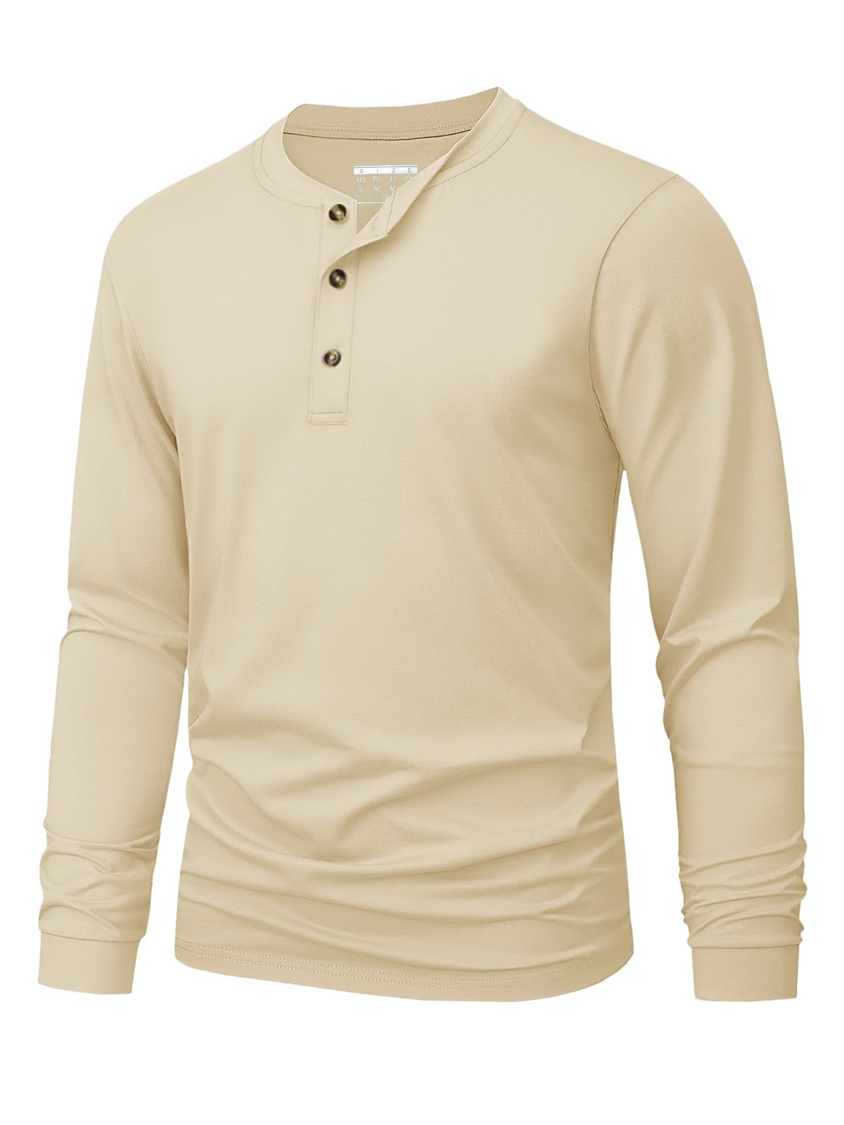 Men's Henley T-Shirt Simple So - Embellish Knit review and price